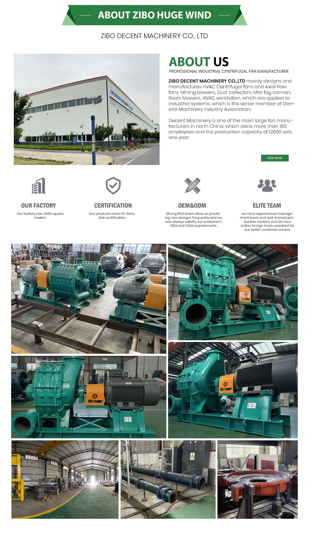 Multistage Centrifugal Blower for Tail-Gas Desulfurization (C400)