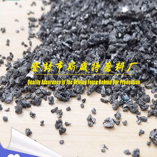 Sic 97,8% Carburo de silicio negro / Carburo de silicio ferro para abrasivos revestidos