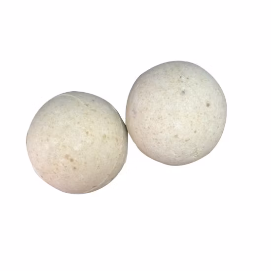 bolas de cerámica del alto contenido de alúmina de la bola de fuego de la bola refractaria del almacenamiento de calor de 25m m 30m m para el almacenamiento de calor