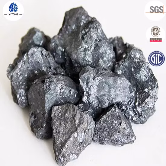 Escoria de metal de silicio de grado 553 personalizada para la fabricación de acero Si